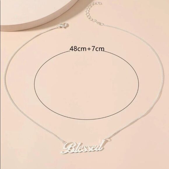 SILVER Blessed Necklace - Picture 3 of 4